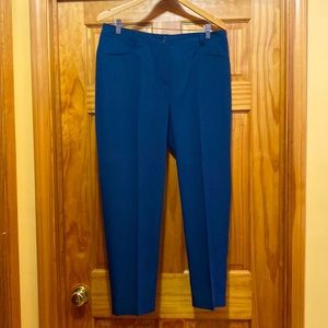 Cropped Anne Klein’s straight-leg pants - size 12